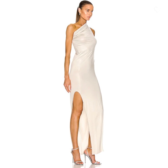 ❌SOLD❌ RICK OWENS LILIES Sivaan Gown in Dove 38 - Picture 2 of 9